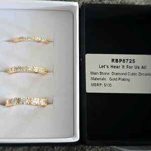 Black Size Five Ring Box